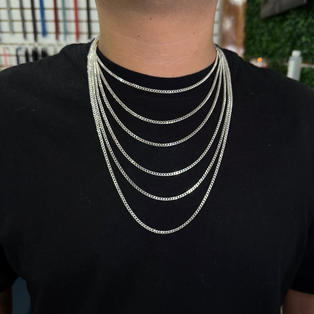 Cadena Cubana Barbada 14 mm