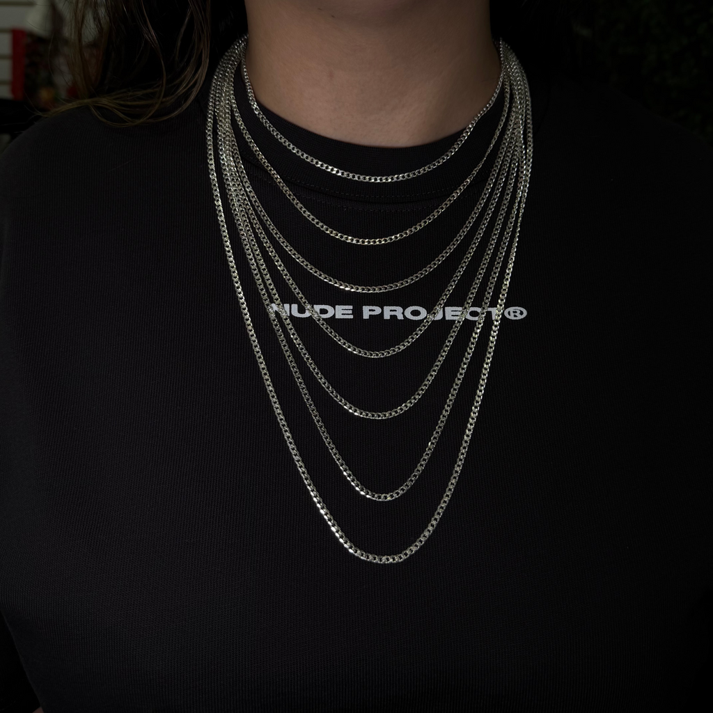 Cadena Cubana Barbada 14 mm